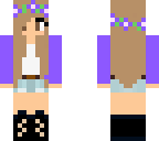 purple girl