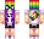 rainbow inkling girl