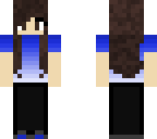 blue girl