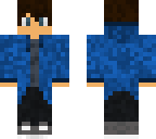 blue person