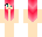 candy pink hair