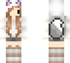 chibi wolf girl