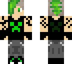 green mohawk boy