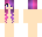 pink and purple hair