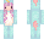 purple haired unicorn