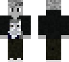 black and white