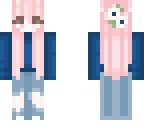 blue and pink fixed