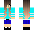 blue girl