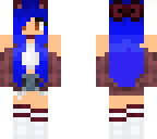 fox blue girl