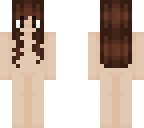 long wavy brown hair base