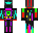 neon robot