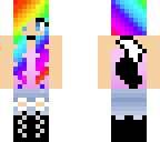 rainbow hair edit wolf