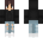 short hair hoodie girl