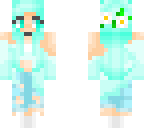 teal daisy