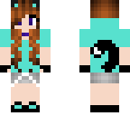 aqua wolf girl