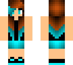 blue all but hair with brown