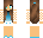 blue girl