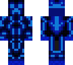 blue robot creeper