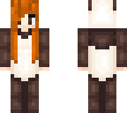red head panda girl