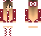 ari christmas bow no braid