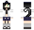black hair neko
