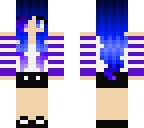 cute ombre hair with purple outfit improved
