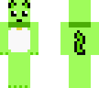 green cat