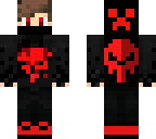 red skull boy headset