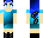 blue cat girl