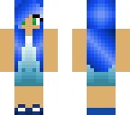 blue girl
