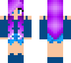 blue girl