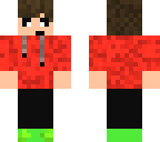 boy with red hoodie