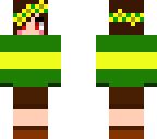 chara with flower crown