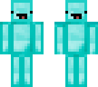 diamond derp with face on neck