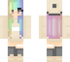 edited rainbow girl