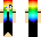 rainbow girl