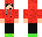 red hoodie boy