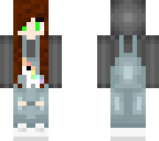 unicorn girl brown hair