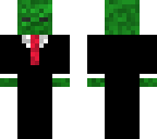zombie in een net pak
