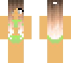 bikini girl lime