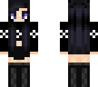 black and checkered top and black shorts