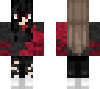 black red girl