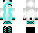 blue panda girl