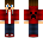 derpy red creeper hoodie