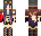 elf girl old outfit and bleeding