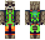 green rocket racoon