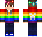 rainbow hoodie