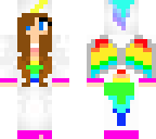 rainbow unicorn princess
