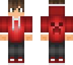 red hoodie boy