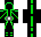 the black and green guy
